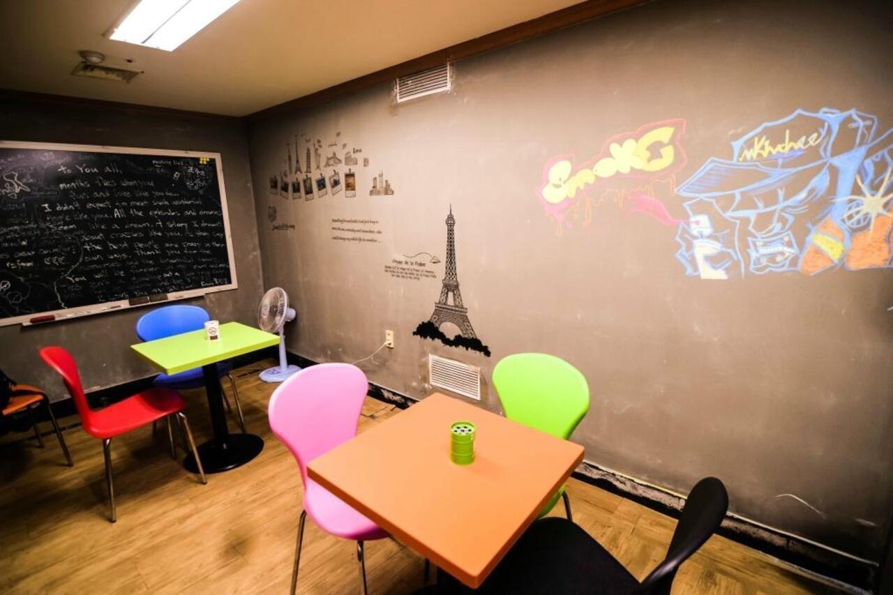 Kimchee Sinchon Guesthouse Seoul Exteriör bild